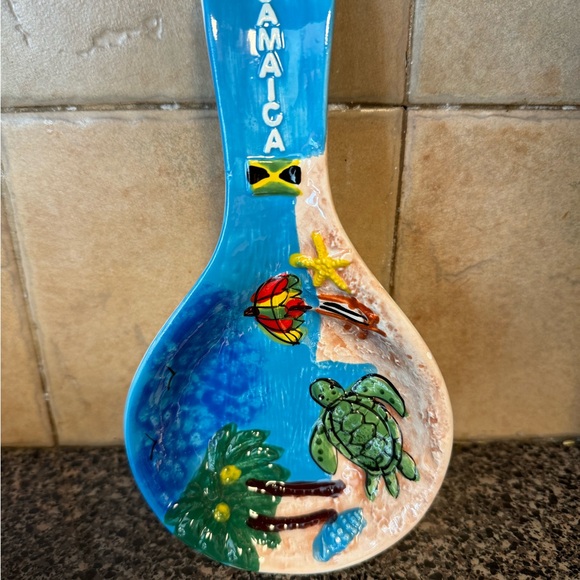Spoon rest from Jamaica - Picture 3 of 3